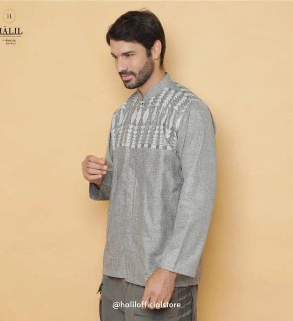 Baju Muslim/ Kurta/ Baju Koko Pria/ Gamis Pakistan Halil/ Halil B8